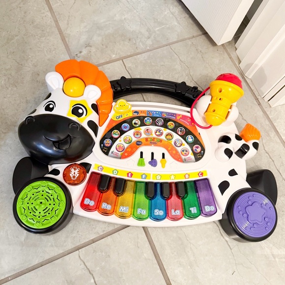 Vtech Musical Zebra Toddler Toy - Picture 1 of 2